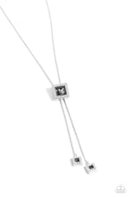 Load image into Gallery viewer, I Solemnly SQUARE - Silver - Necklace
