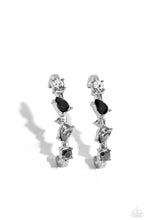 Load image into Gallery viewer, Trendy Twists - Black - Earring
