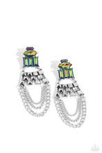 Load image into Gallery viewer, Dangling Art Deco - Multi - Earring
