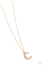 Load image into Gallery viewer, Leave Your Initials - Gold - C - Necklace
