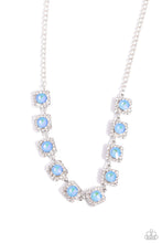 Load image into Gallery viewer, Jump SQUARE - Blue - Necklace
