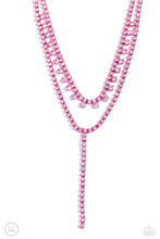 Load image into Gallery viewer, Champagne Night - Pink - Necklace
