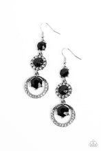 Load image into Gallery viewer, Enchanting Effulgence ~ Black ~ Earring
