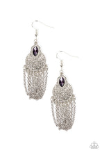 Load image into Gallery viewer, Pressed for CHIME ~ Purple ~ Earring
