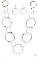 Load image into Gallery viewer, Shimmering Symphony ~ Silver ~ Necklace
