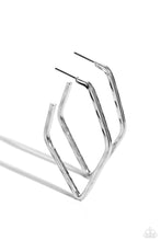 Load image into Gallery viewer, Winning Edge ~ Silver ~ Earring
